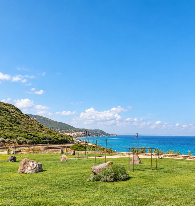 Strefa zewnętrzna apartamentu Blu Mare