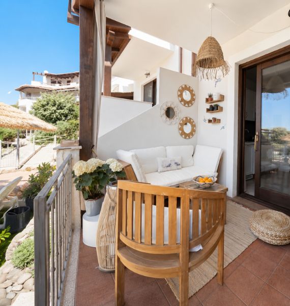 Strefa zewnętrzna apartamentu Blu Mare